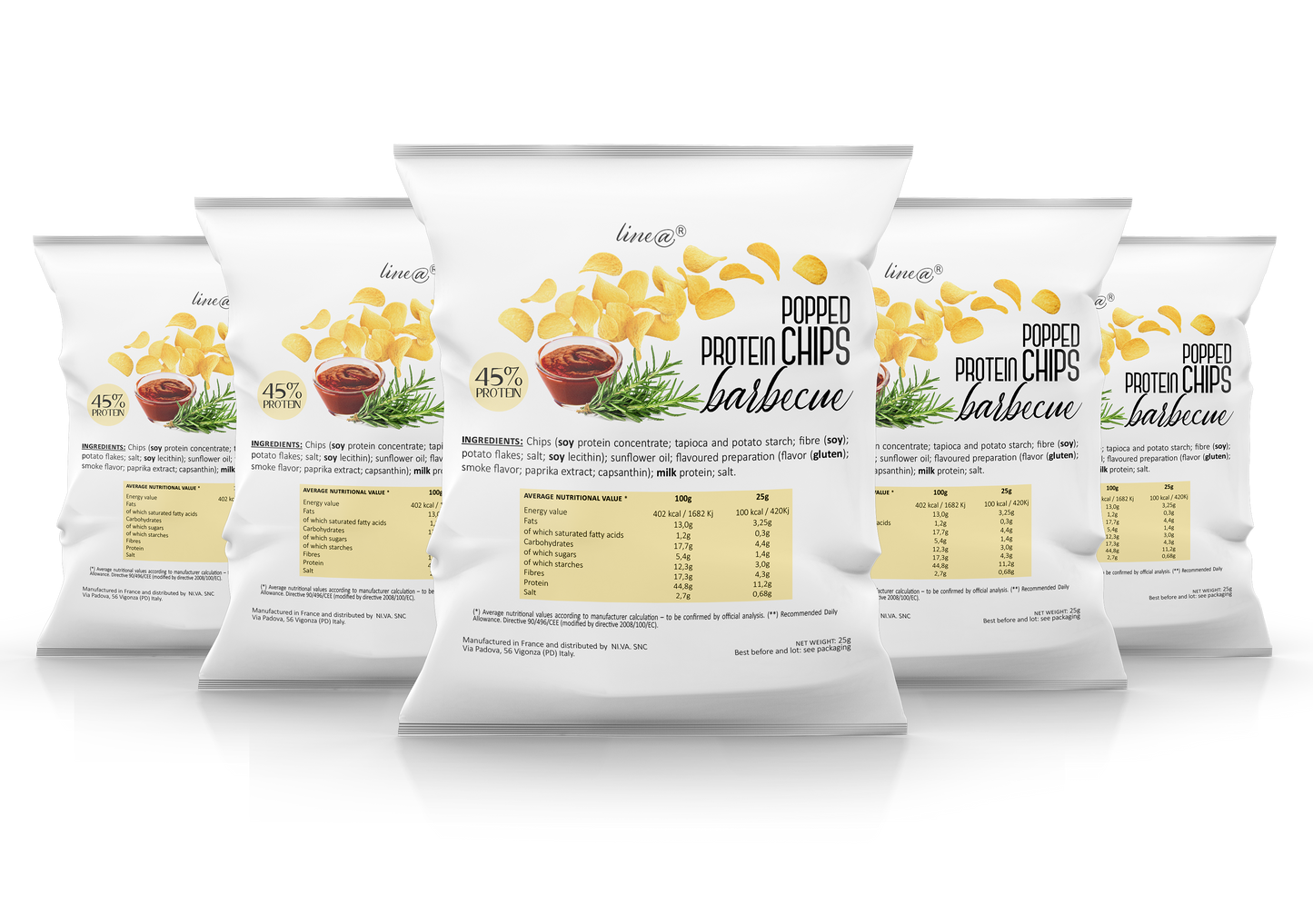 Chips al Barbecue (5 confezioni)