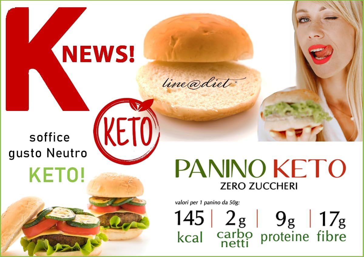 KETO Panino Bianco (4 panini)