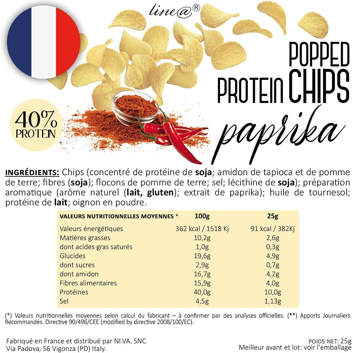 Chips alla Paprika (5 confezioni)