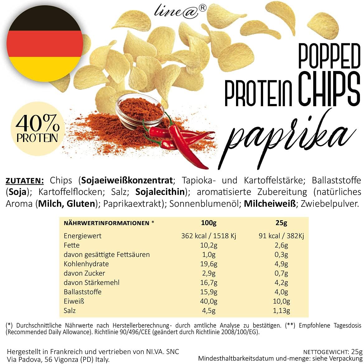 Chips alla Paprika (5 confezioni)