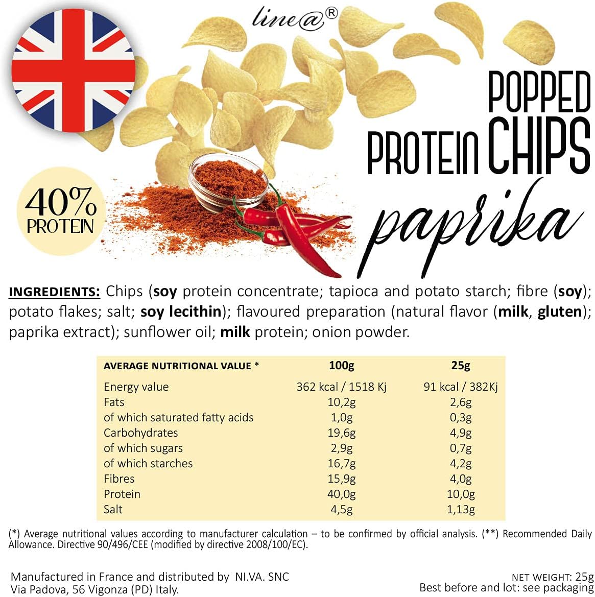 Chips alla Paprika (5 confezioni)