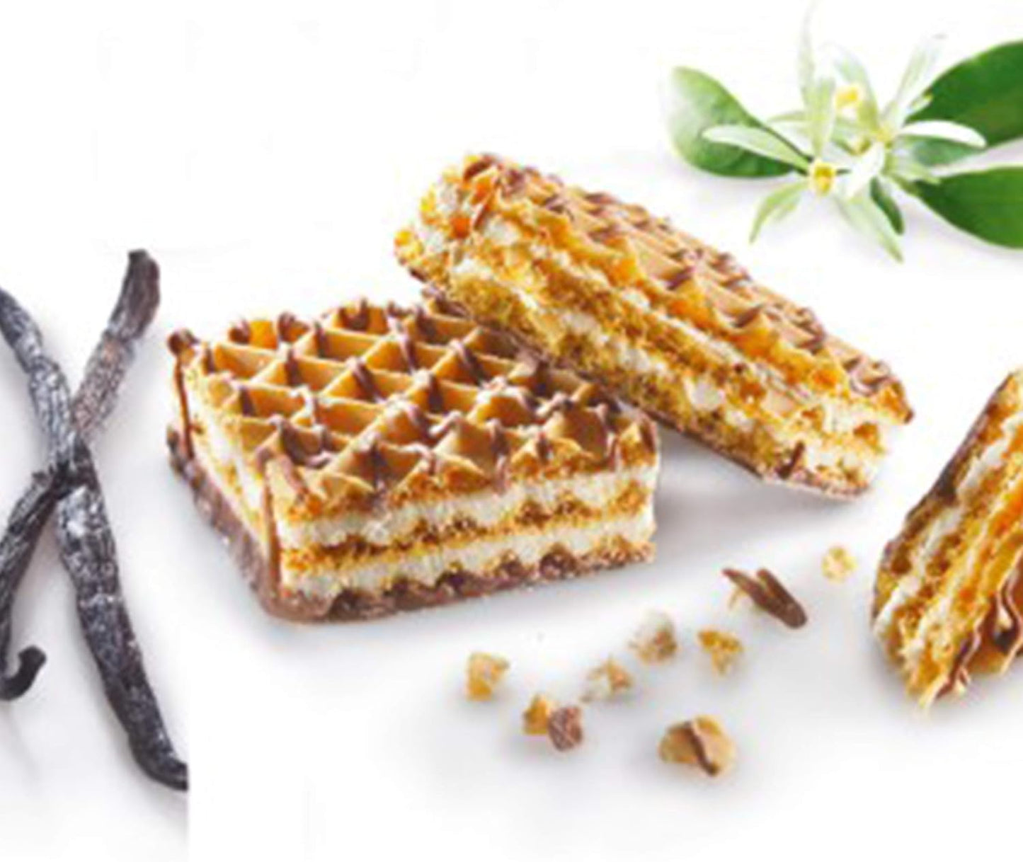 Wafer Proteico alla Vaniglia (5 wafer doppi)