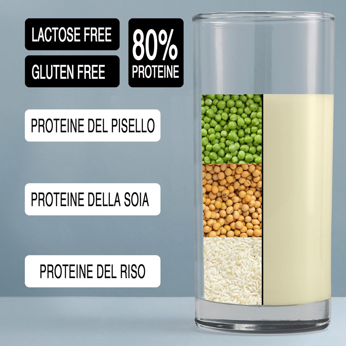 Protein Pack Vegan alla Vaniglia 900g