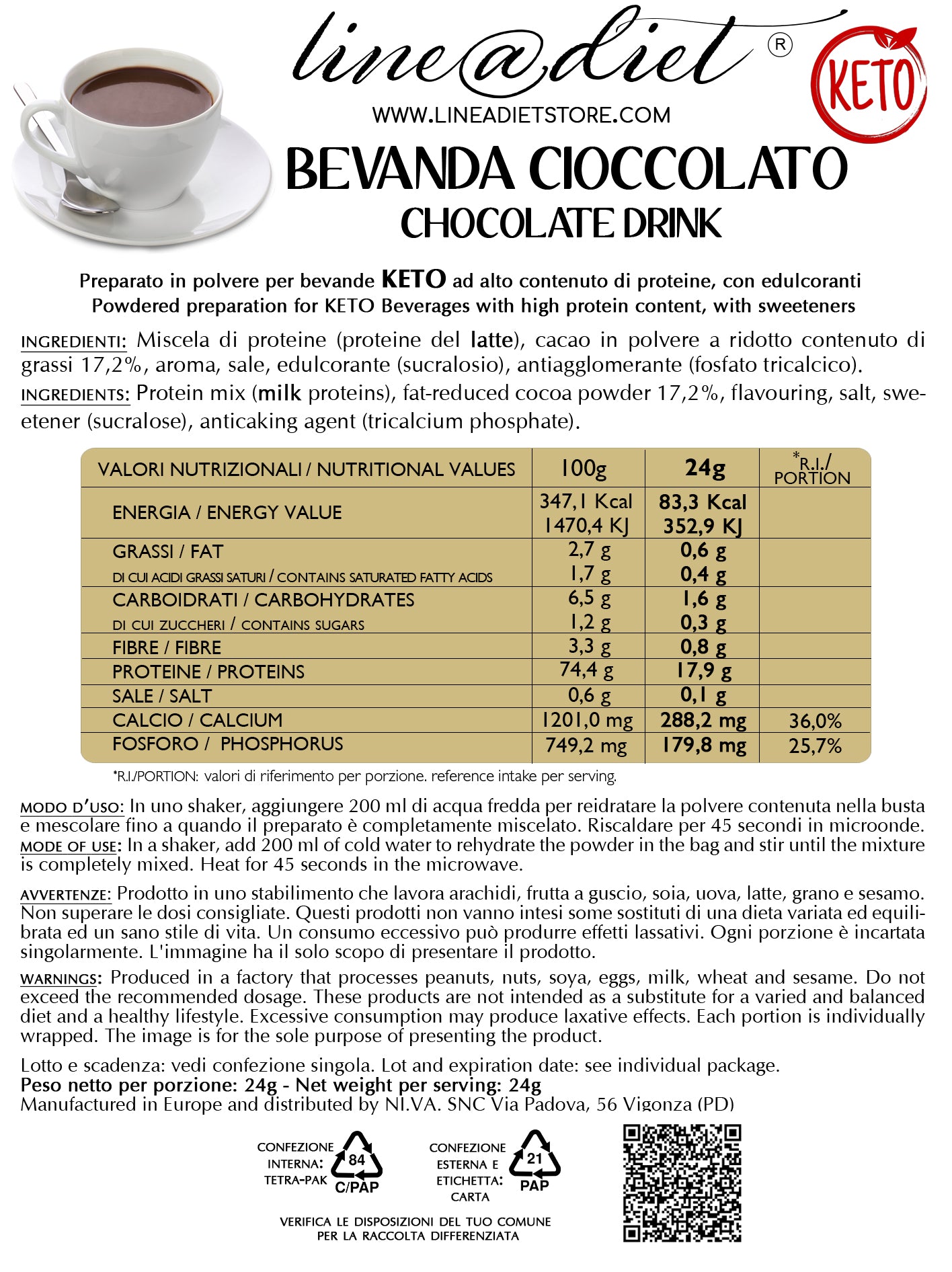 Bevanda al Cioccolato