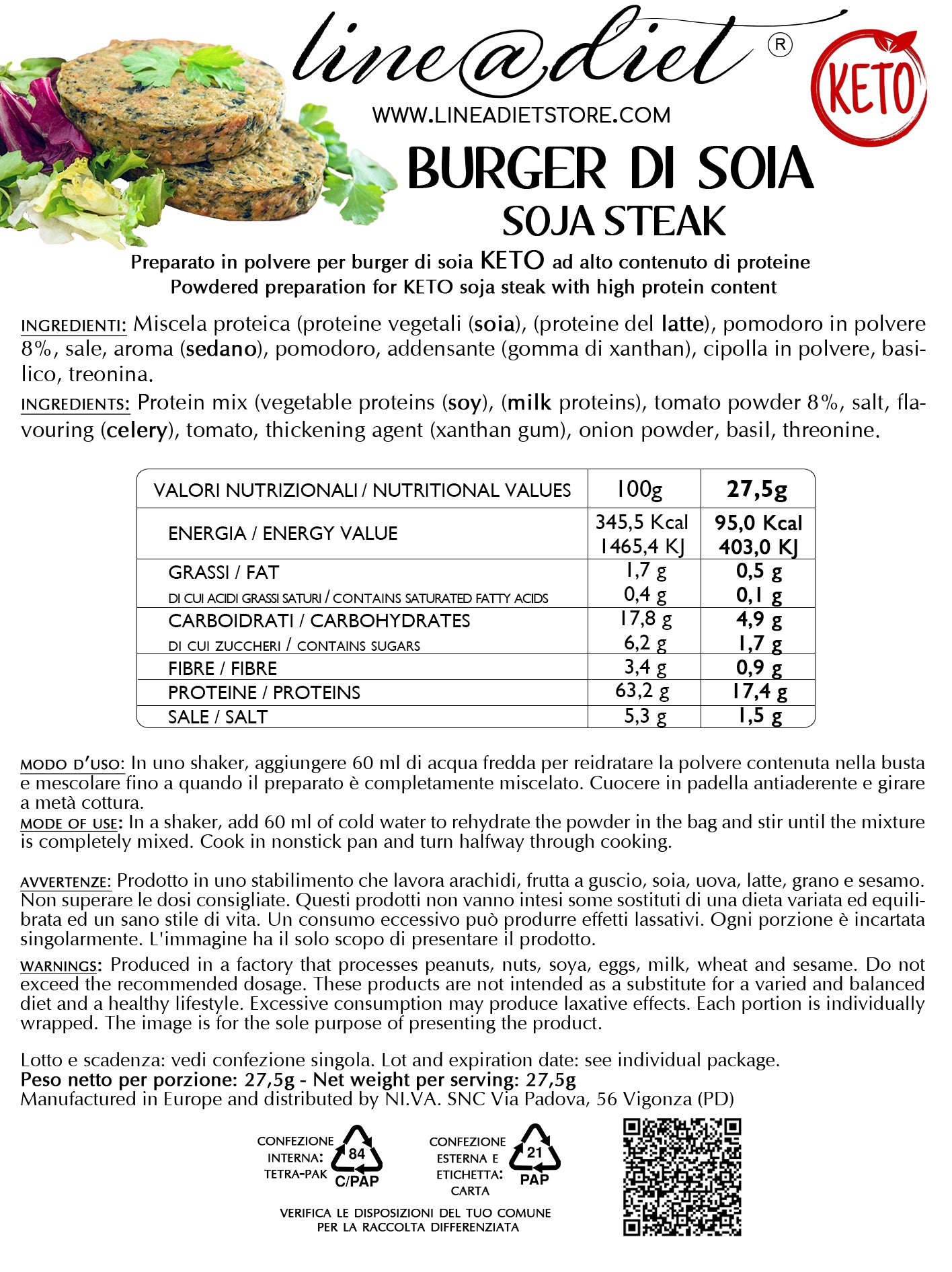 Burger di Soia alla provenzale