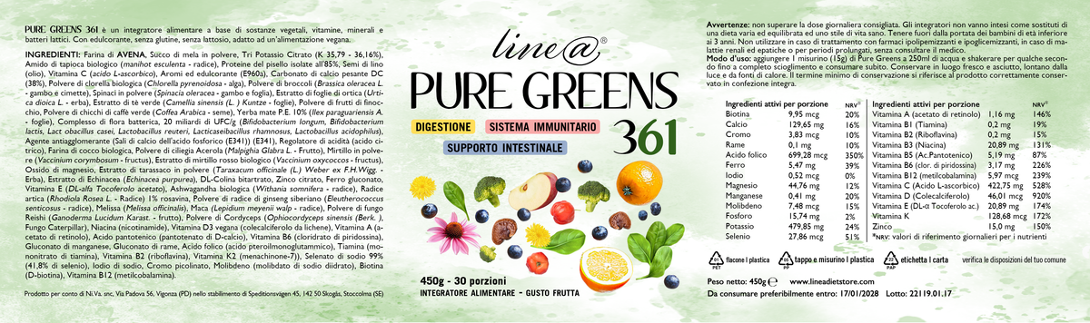 PURE GREENS 361