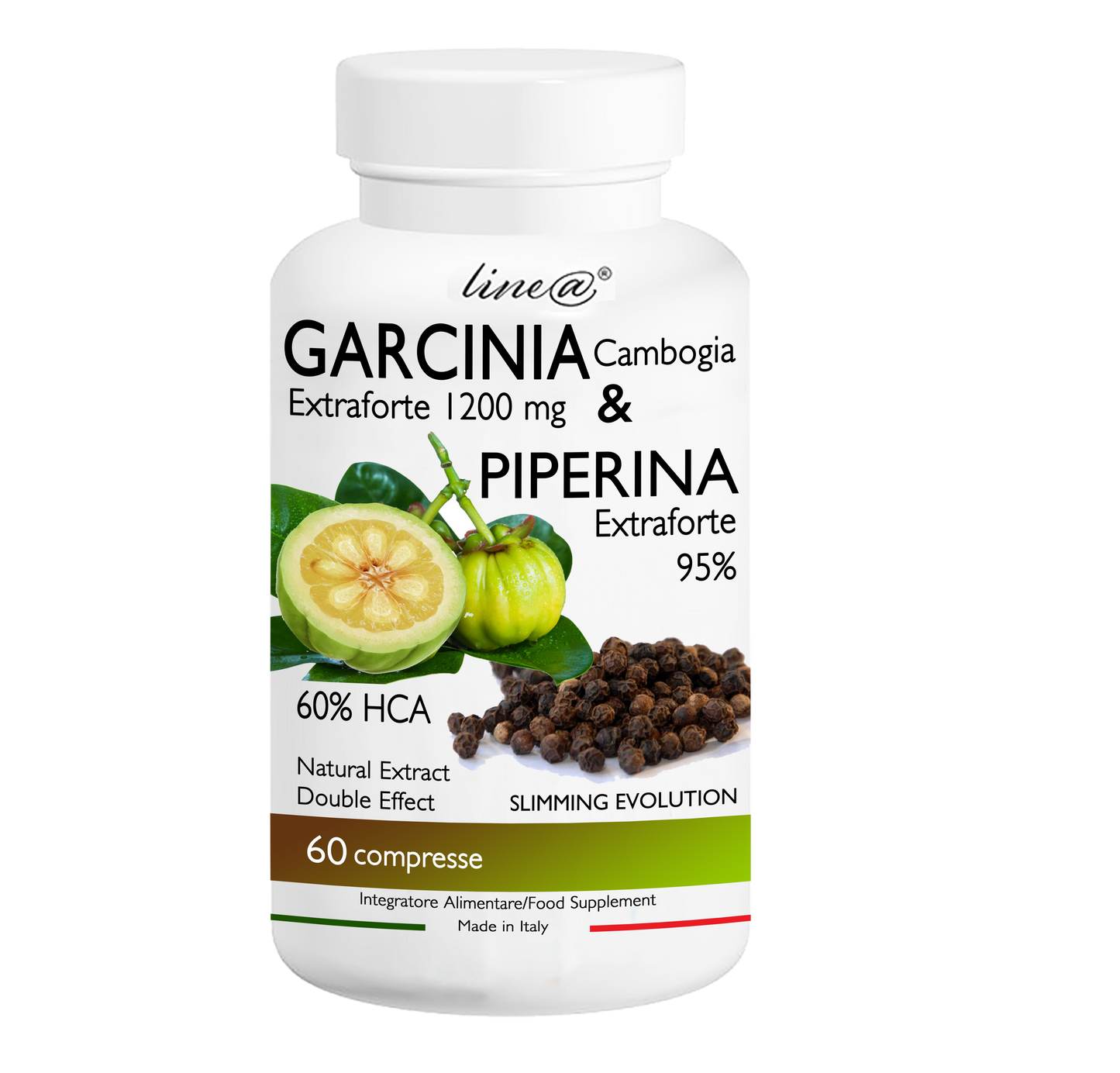 GARCINIA CAMBOGIA & PIPERINA (60 compresse)