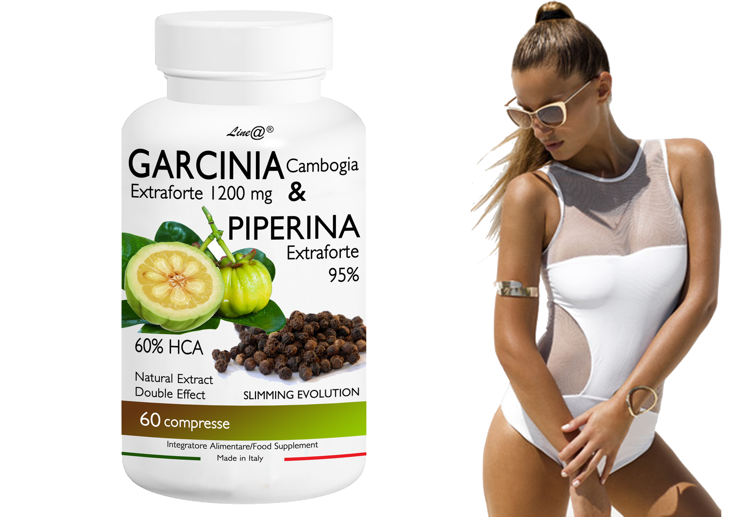 GARCINIA CAMBOGIA & PIPERINA (60 compresse)