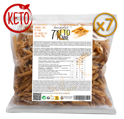 Pennette Keto (7 porzioni)