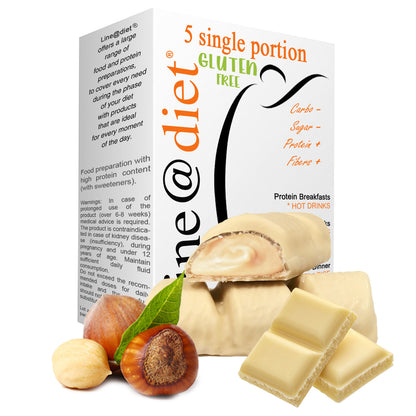 Linea Crock al Cioccolato Bianco e Nocciola (5 pezzi)