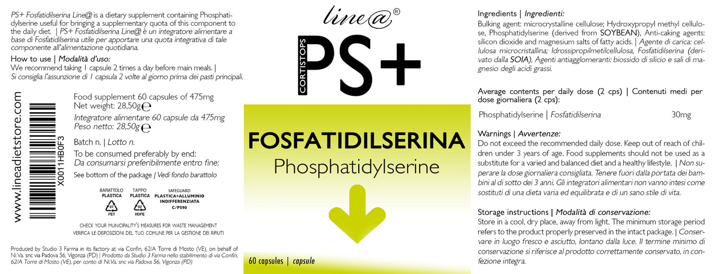 PS+ FOSFATIDILSERINA (60 capsule)