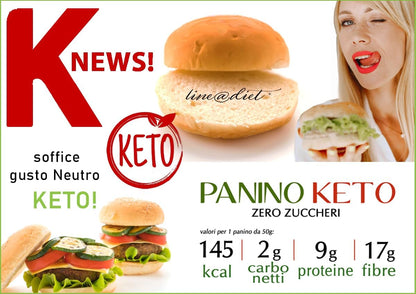 KETO Panino Bianco (8 panini)
