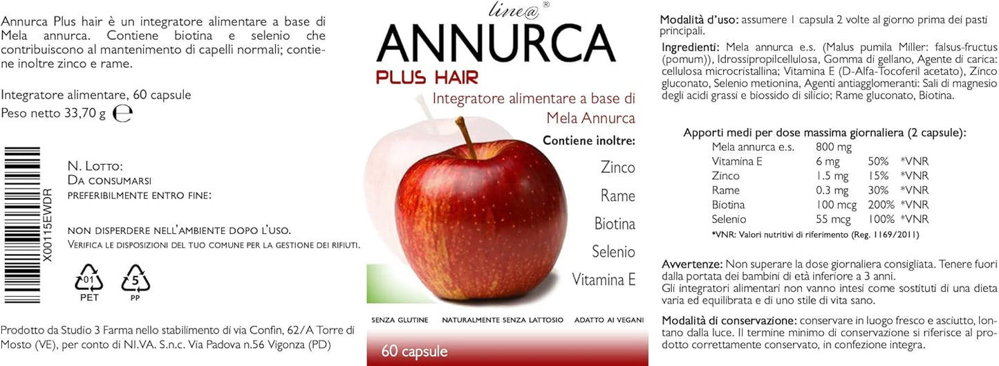 ANNURCA Plus Hair (60 capsule)