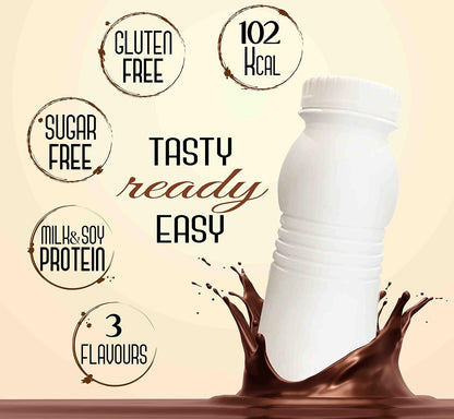 4 Protein Shake Ready to drink al Cioccolato