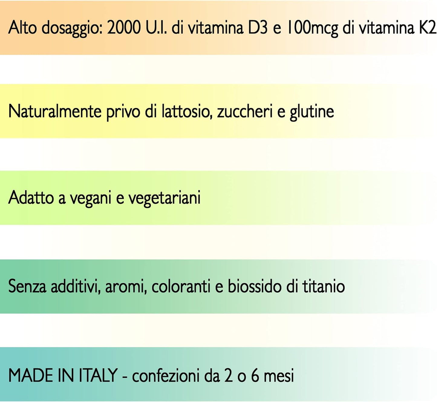 VITAMINA D3+K2 (60 compresse)