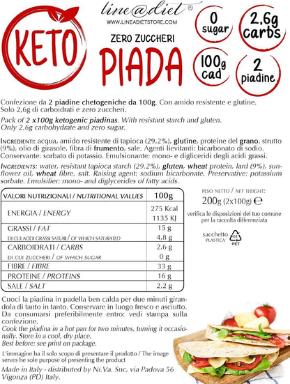2 KETO Piade (1 confezione)