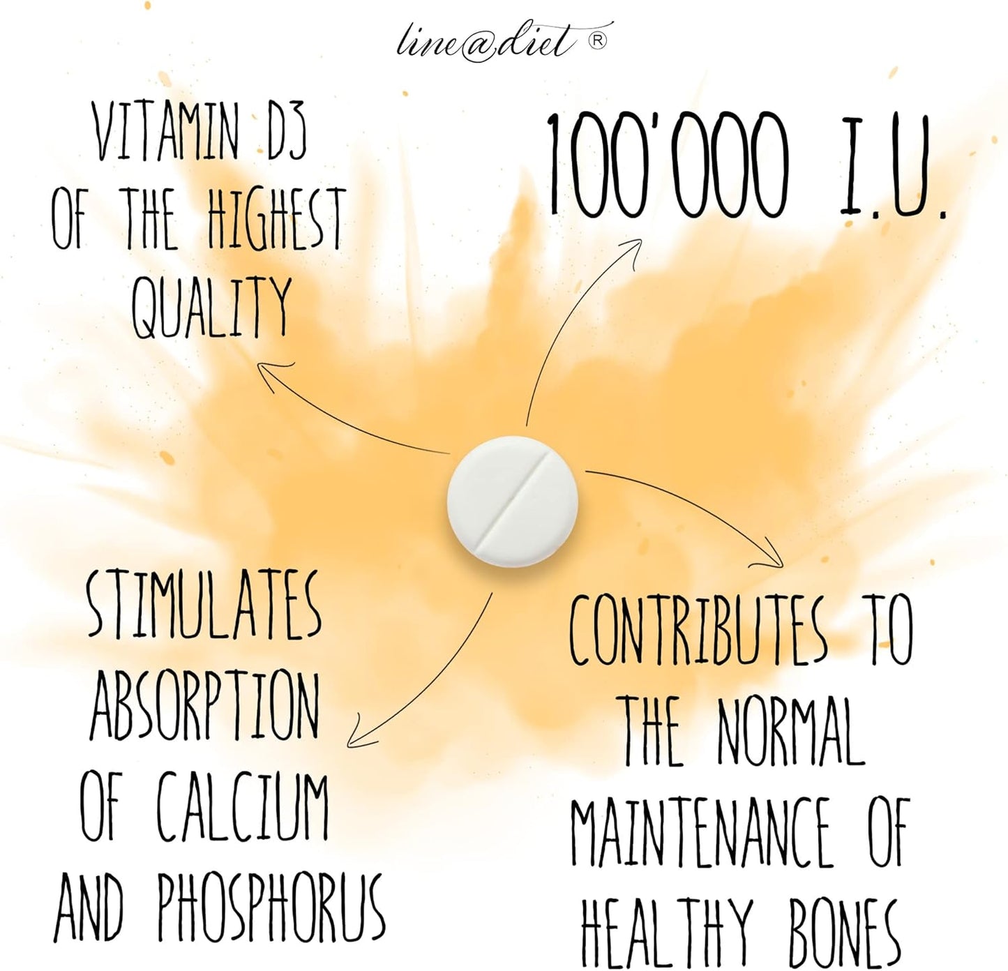 Vitamina D3 (60 compresse)