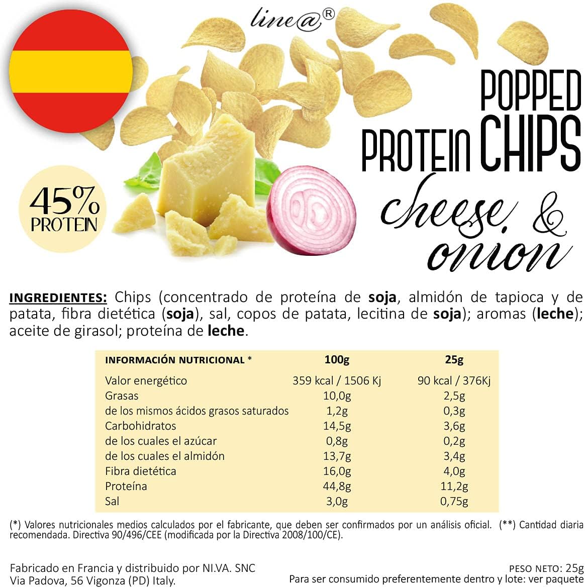 Chips al Formaggio e Cipolla (5 confezioni)