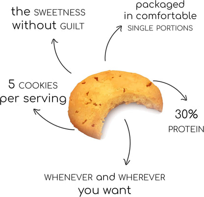 Biscotti Proteici ai Frutti Rossi (7 porzioni)