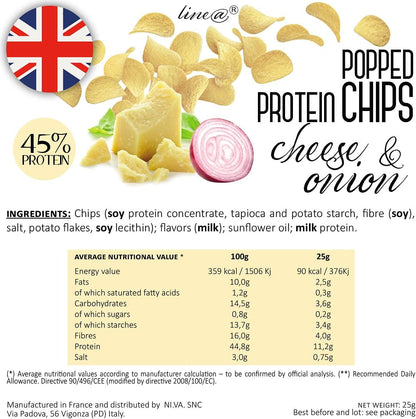 Chips al Formaggio e Cipolla (5 confezioni)
