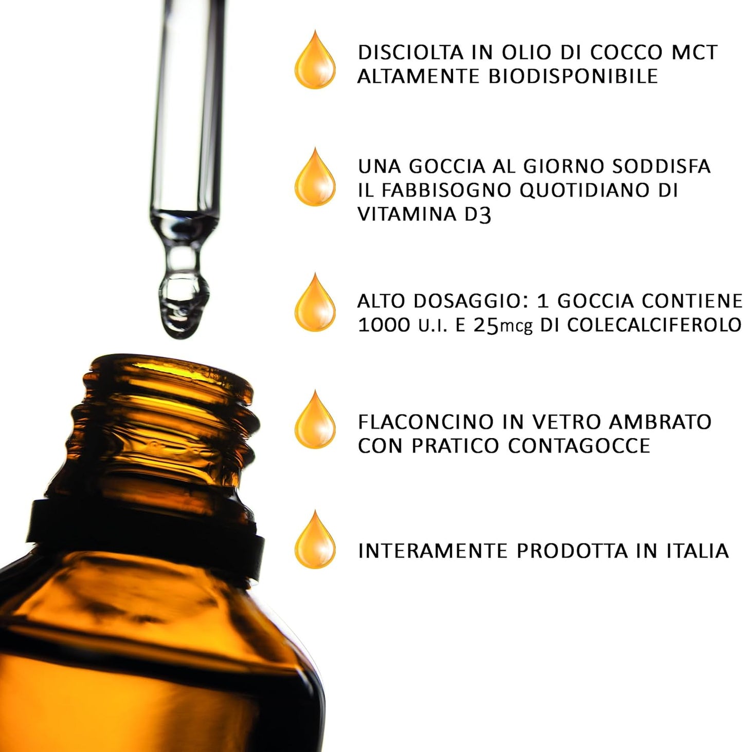 Vitamina D3 in gocce (1 anno)