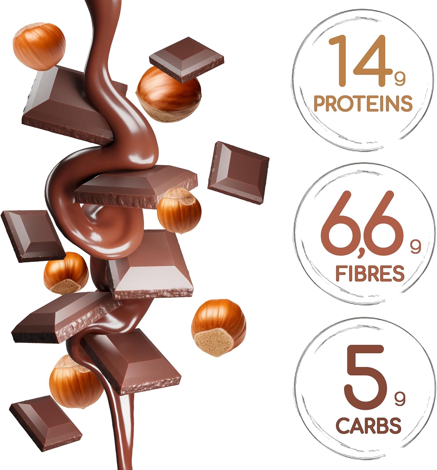 8 Brioche Proteiche ripiene