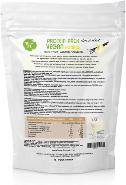 Protein Pack Vegan alla Vaniglia 900g