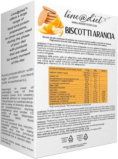 Biscotti Proteici all'Arancia (7 porzioni)