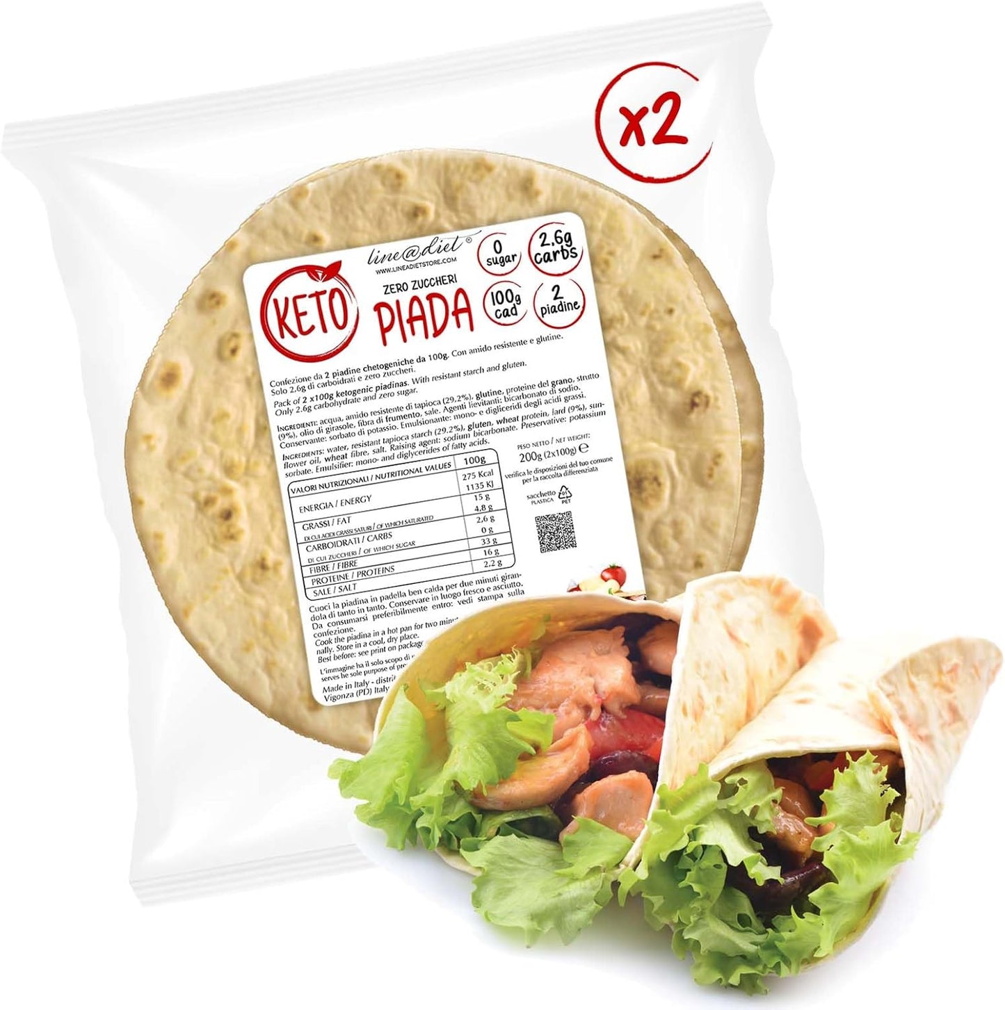 2 KETO Piade (1 confezione)