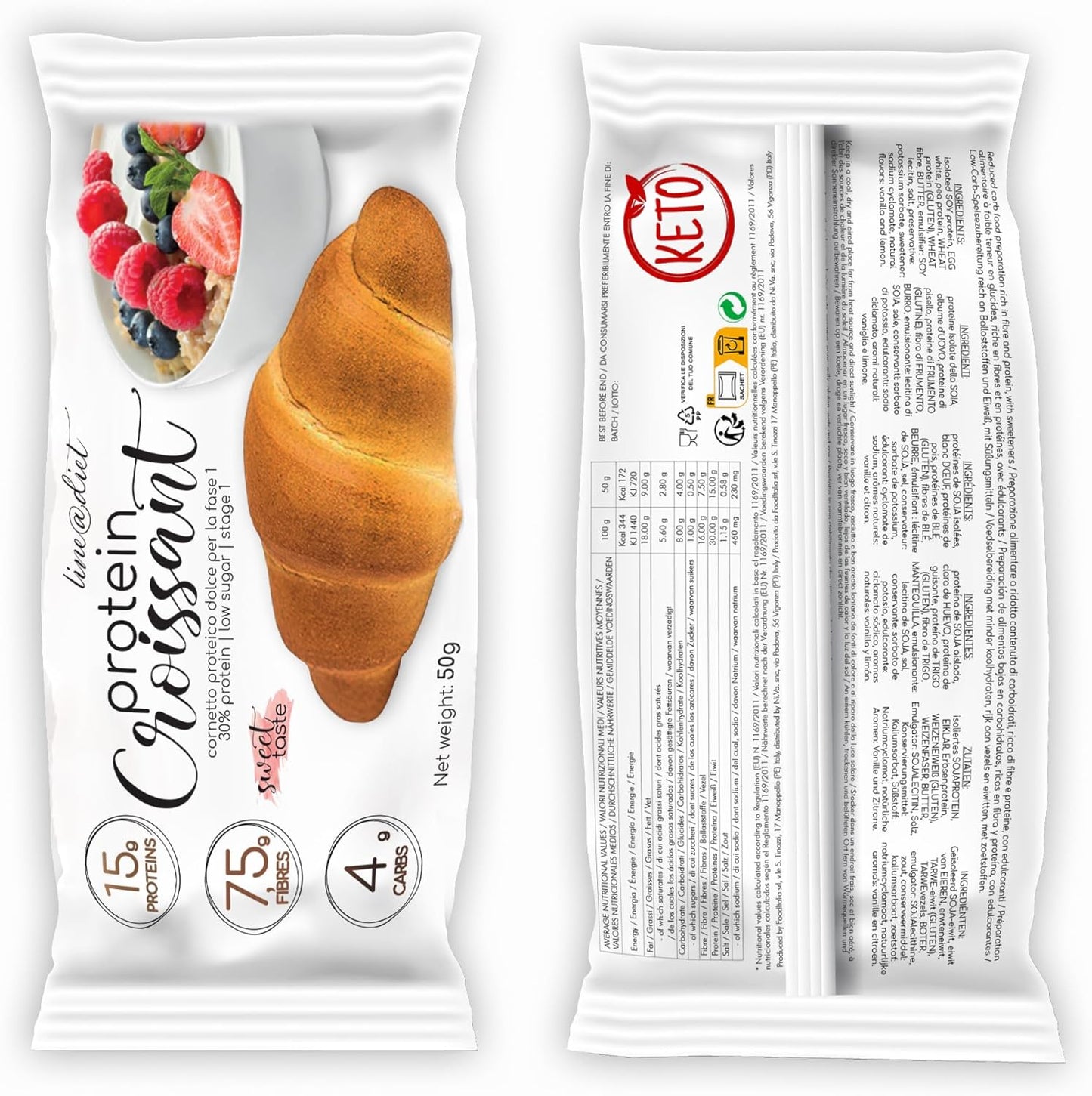 8 Brioche Dolci Proteiche