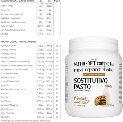 NUTRI DIET COMPLETE gusto Cookie and Milk