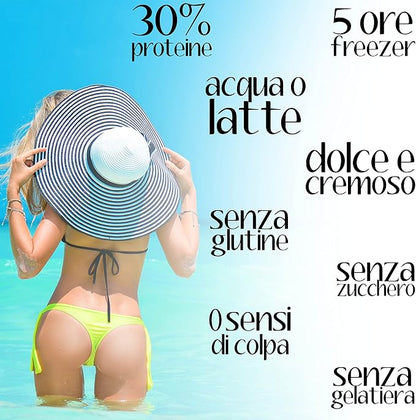 Gelato Proteico al Cioccolato (450g di gelato)