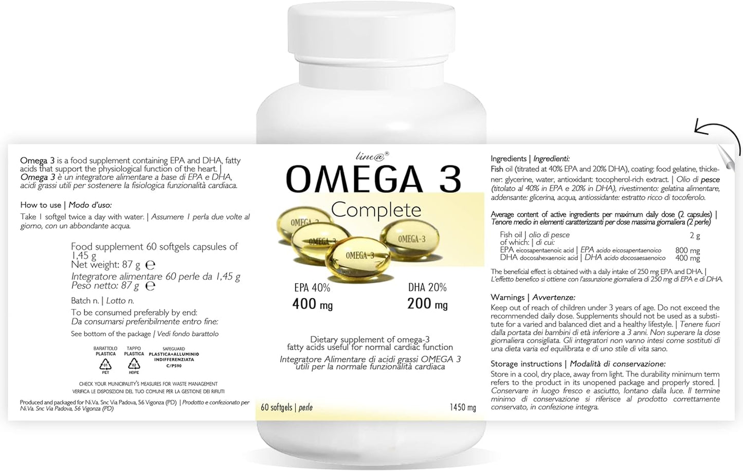 OMEGA 3 Complete (60 perle)