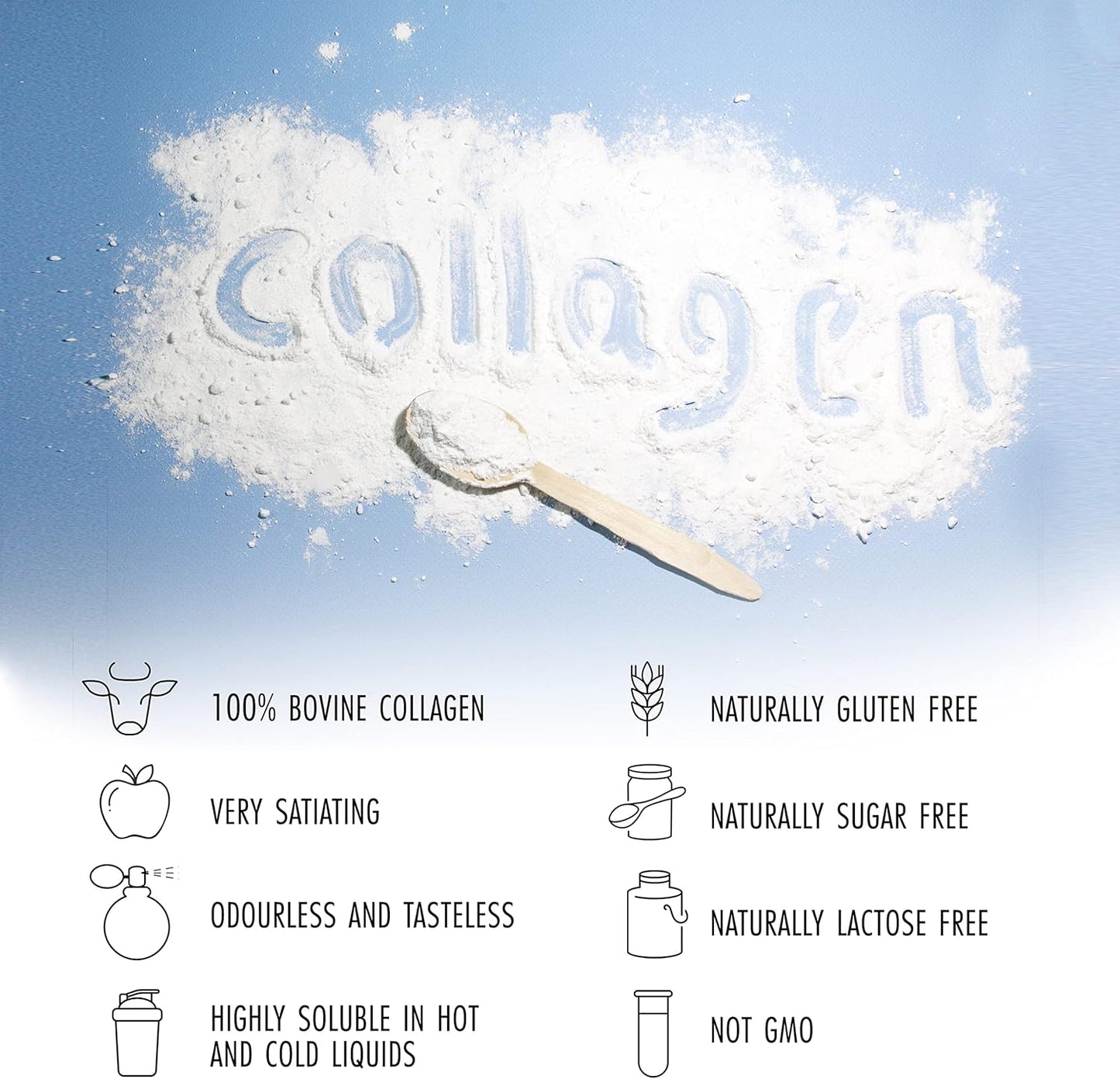 COLLAGENE IN POLVERE - Peptidi di Collagene Idrolizzato Verisol 300g