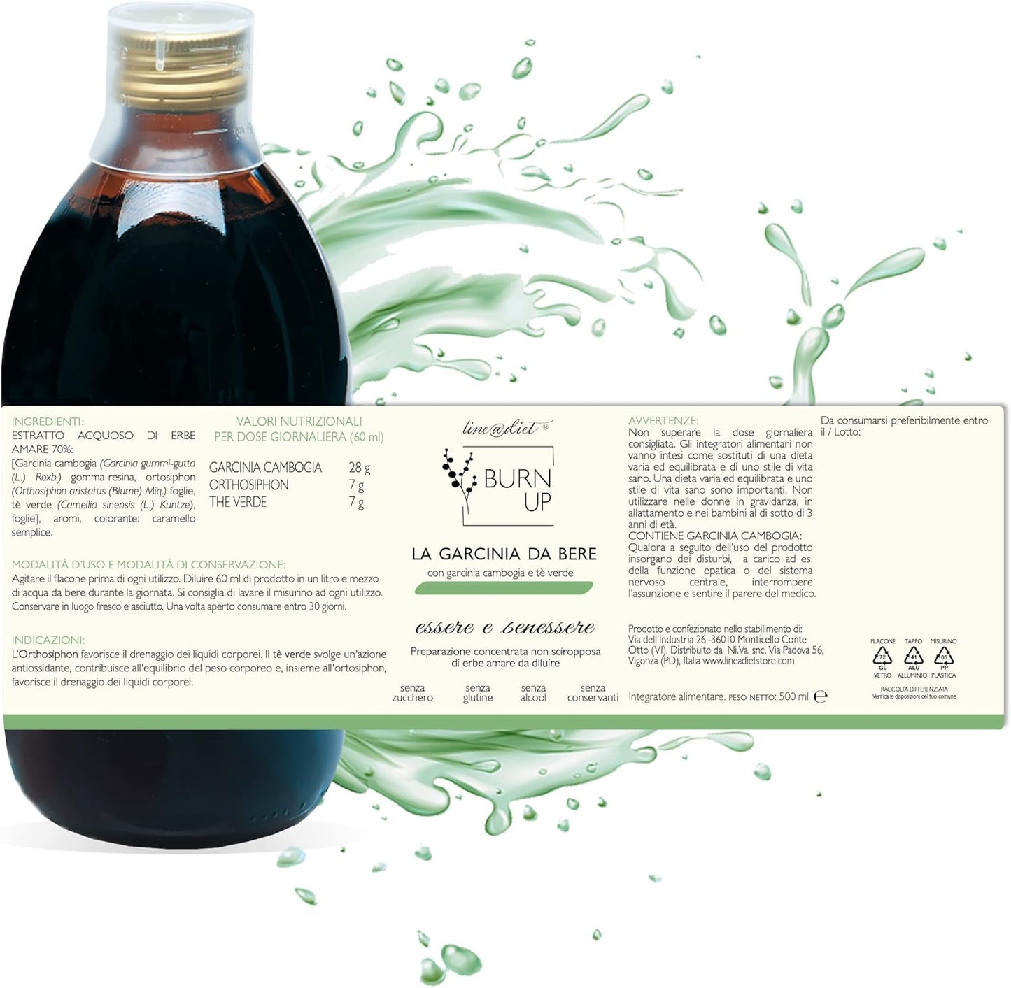 Decotto Garcinia BURN UP 500ml