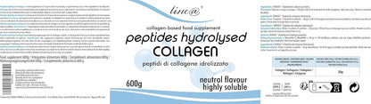 COLLAGENE IN POLVERE - Peptidi di Collagene Idrolizzato Verisol 600g
