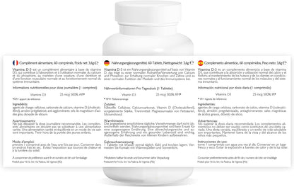 Vitamina D3 (60 compresse)