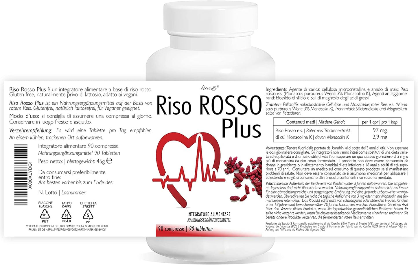 Riso Rosso Plus (90 compresse)
