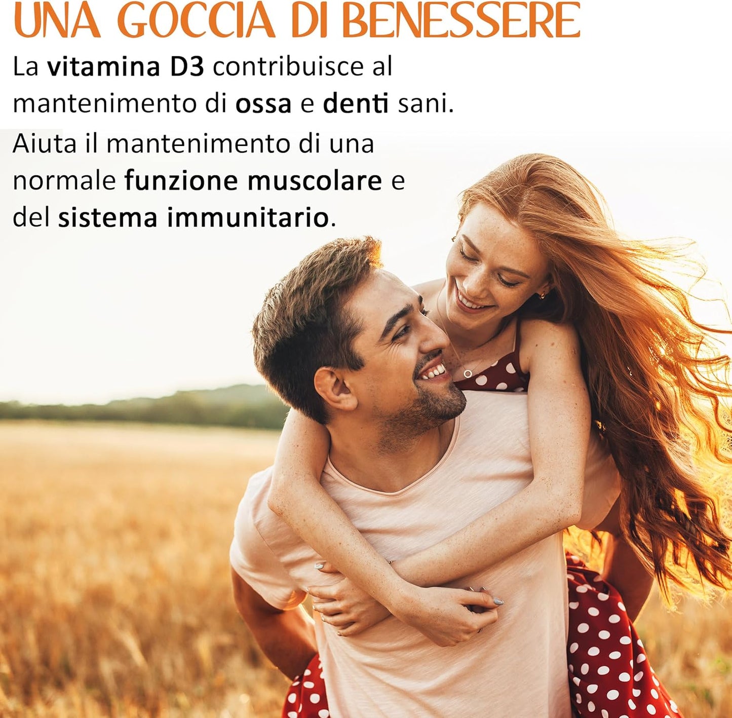 Vitamina D3 in gocce (1 anno)