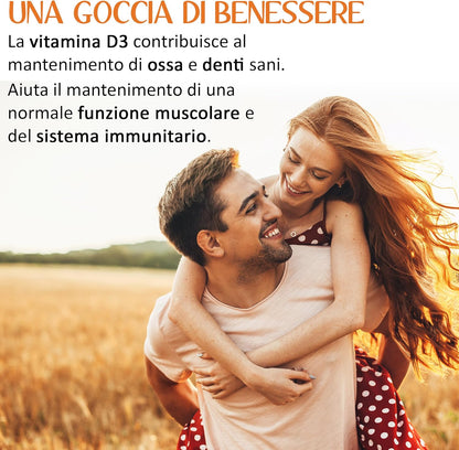Vitamina D3 in gocce (1 anno)
