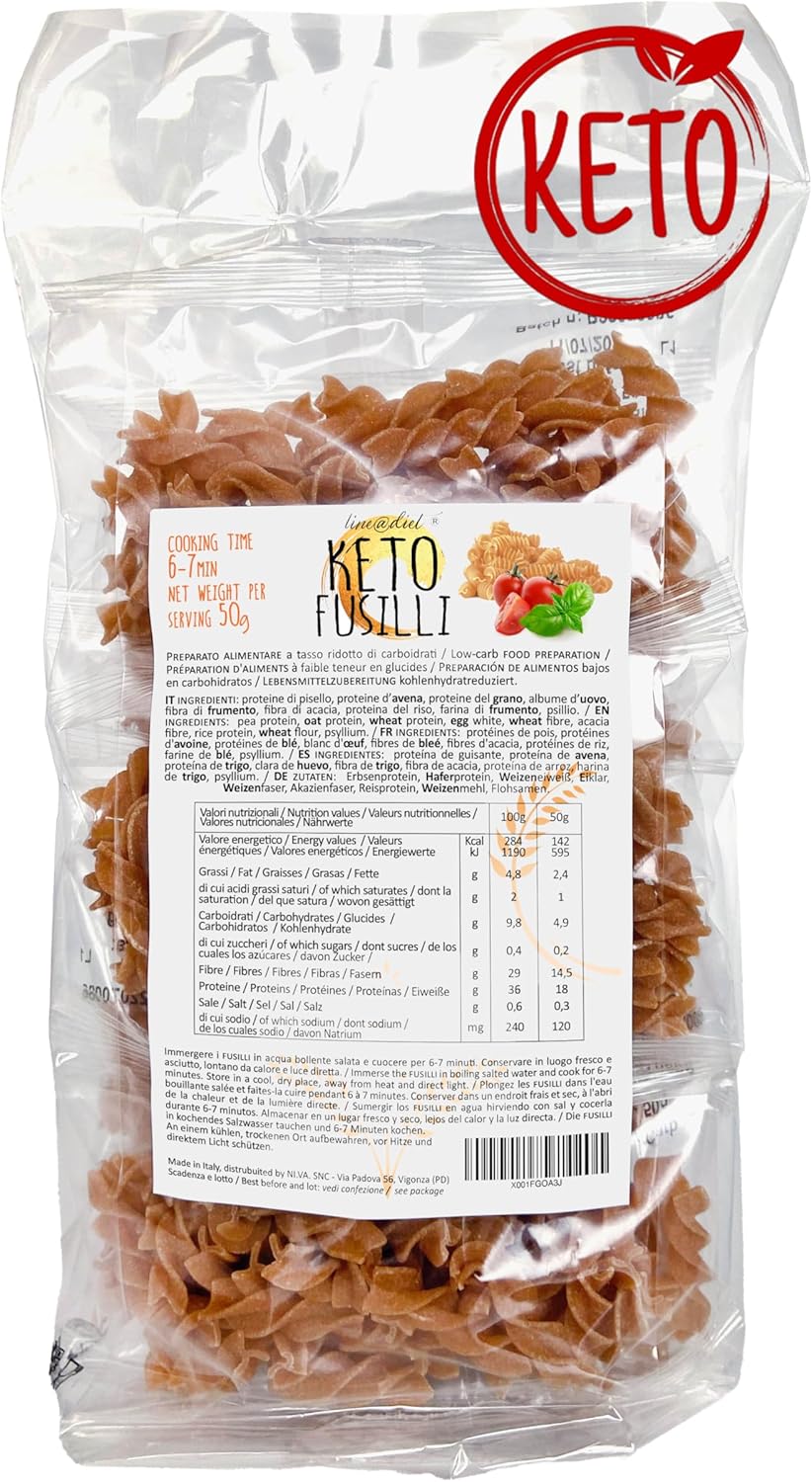 Fusilli Keto (7 porzioni)