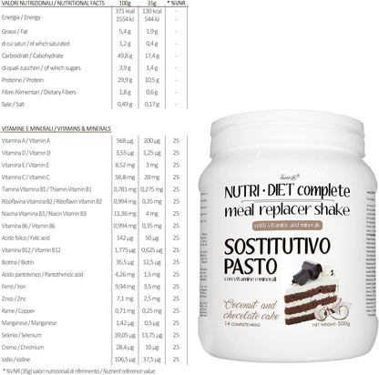 NUTRI DIET COMPLETE gusto Coconut and Chocolate Cake