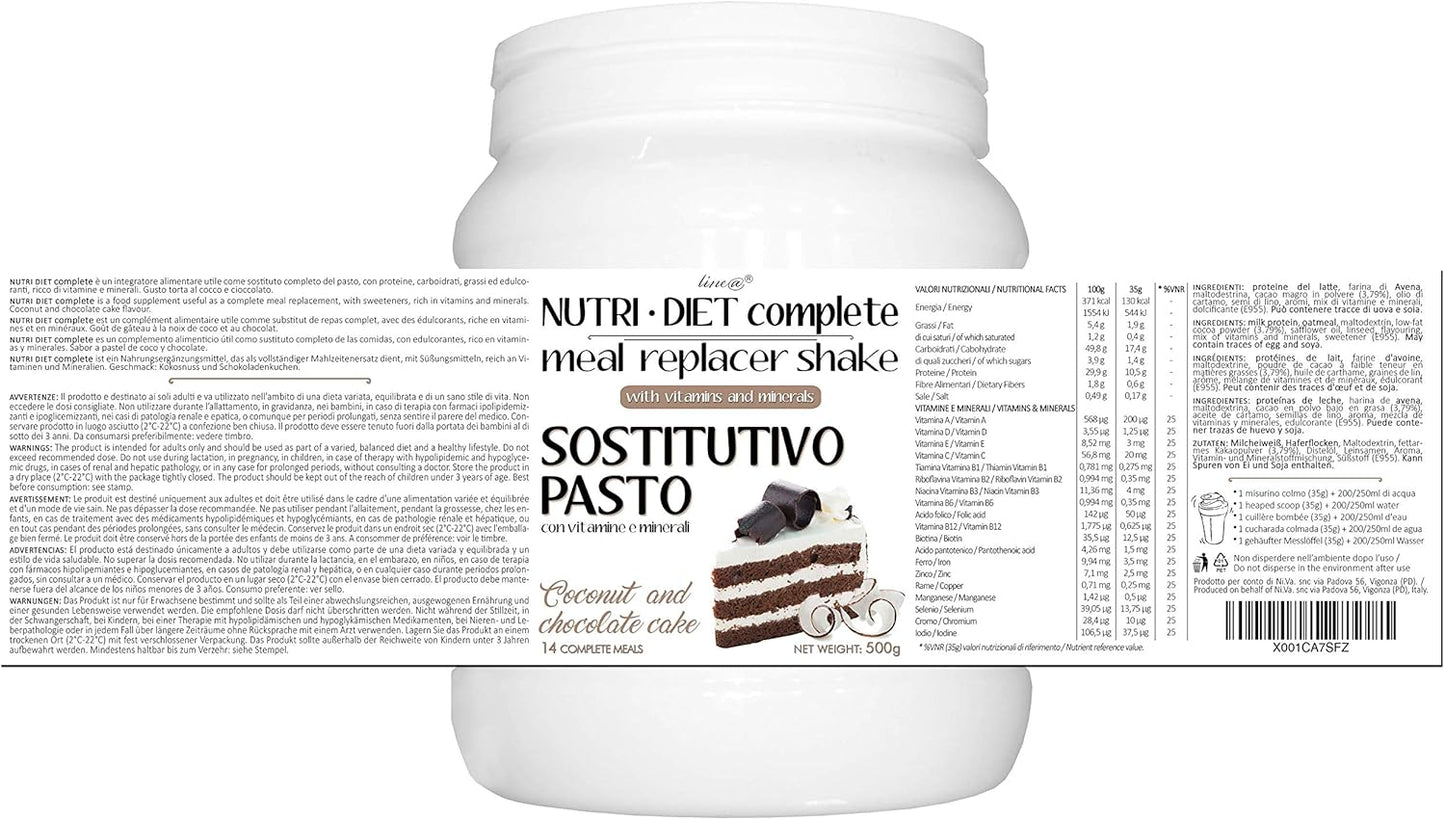NUTRI DIET COMPLETE gusto Coconut and Chocolate Cake