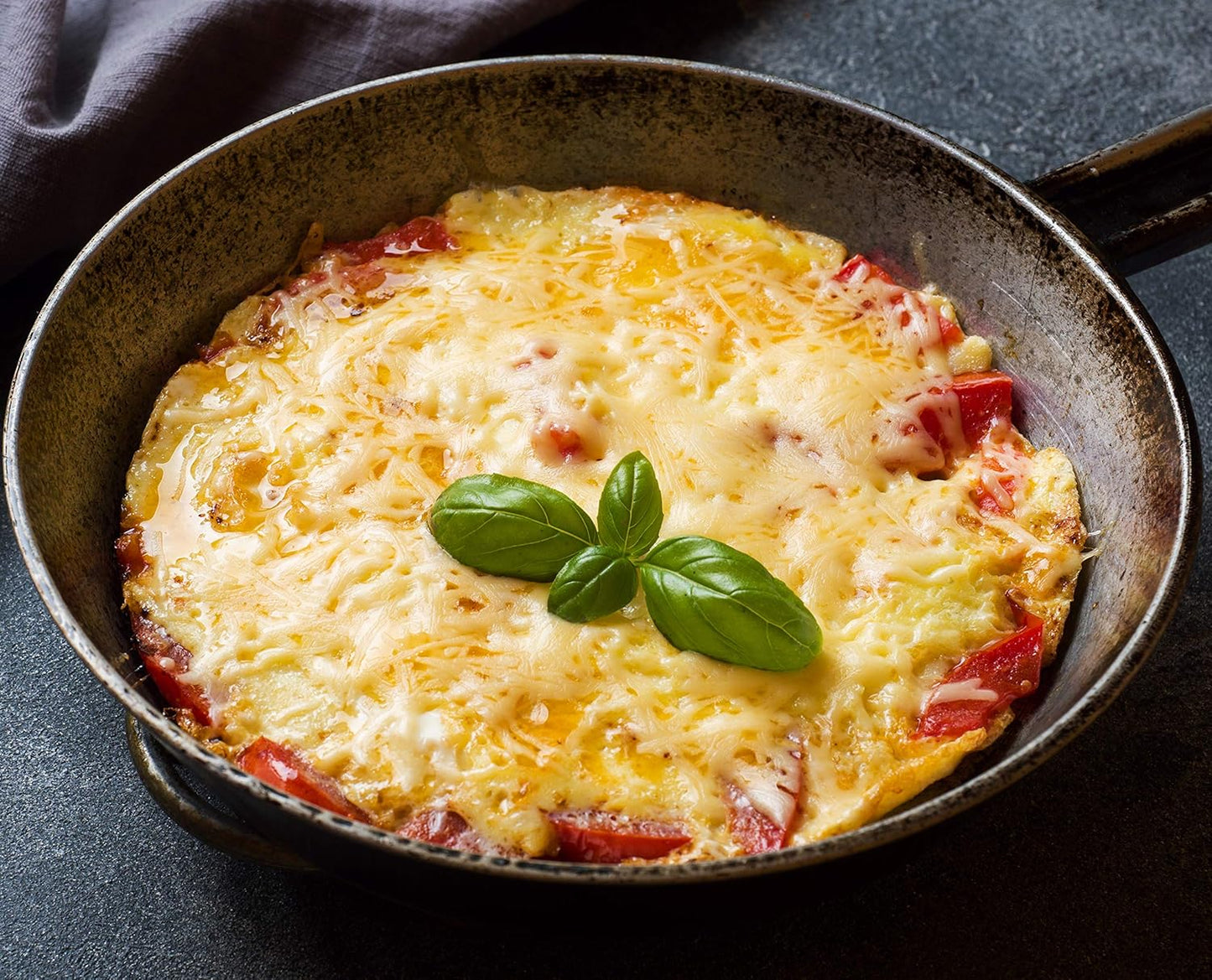 Omelette al Bacon e Formaggio