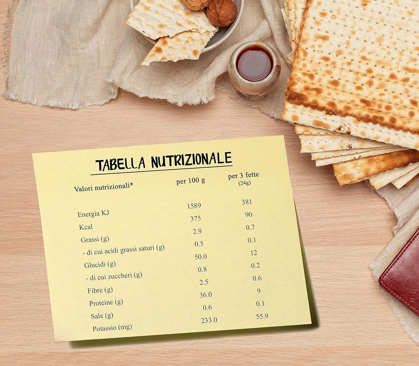 Pane Azzimo (1 confezione)
