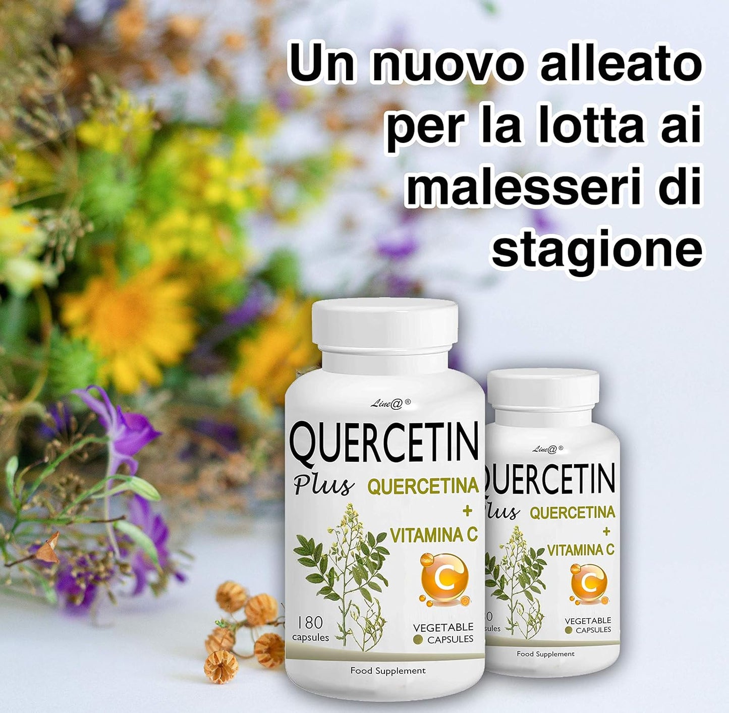 QUERCETIN Plus + VITAMINA C (120 capsule)