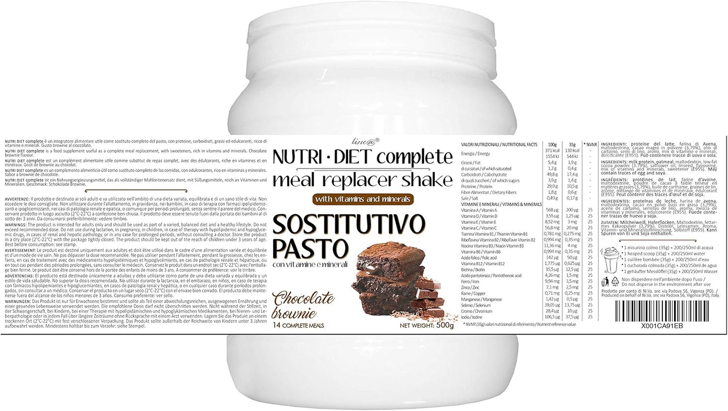 NUTRI DIET COMPLETE gusto Chocolate Brownie