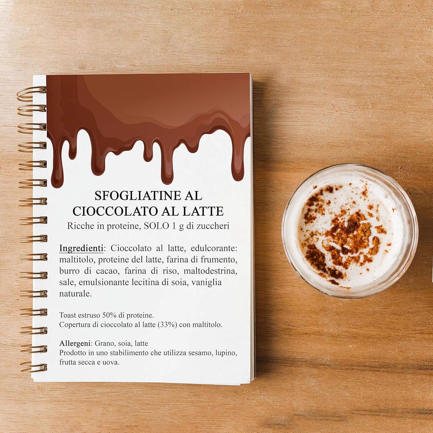 Sfogliatina ricoperta di Cioccolato al Latte (10 sfogliatine)