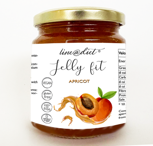 Marmellata Jelly Fit 51% all'Albicocca