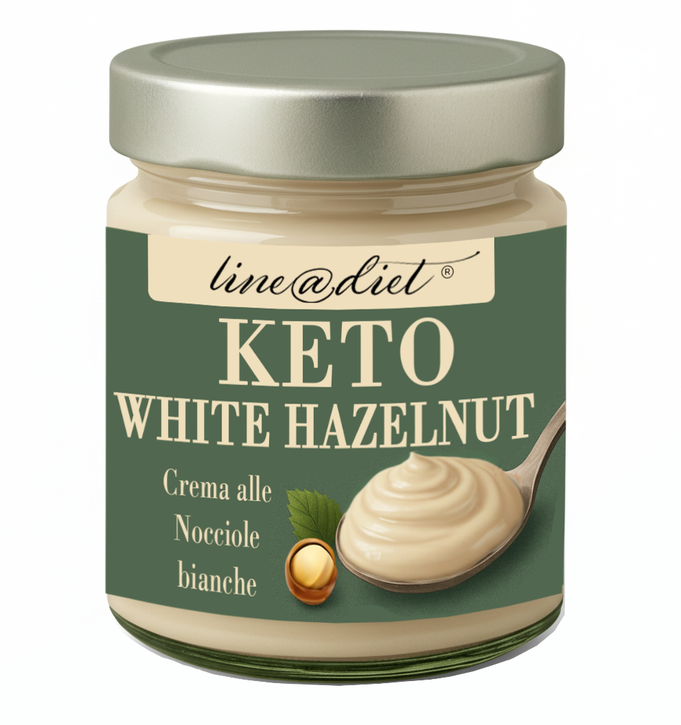 KETO Crema Spalmabile alla Nocciola Bianca